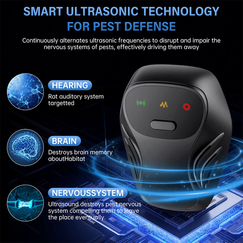 Ultrasonic Mosquito and Pest Repeller