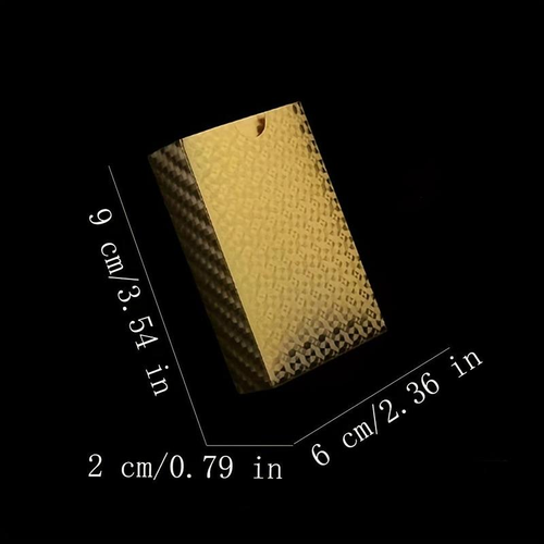 Gold-plated durable PVC waterproof playing cards