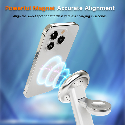 3-in-1 magnetic wireless charger