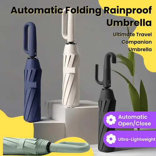 Buckle-type sun protection and UV protection automatic umbrella