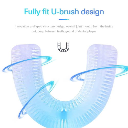 U-shaped electric toothbrush