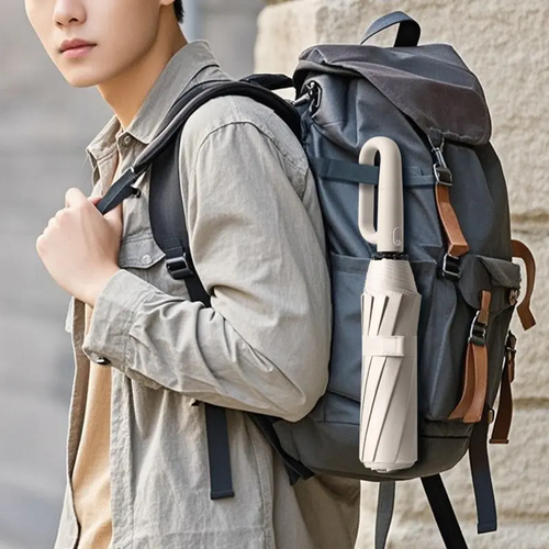 Buckle-type sun protection and UV protection automatic umbrella