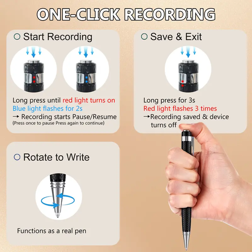 Recording and writing pen 64GB Smart Digital Pen