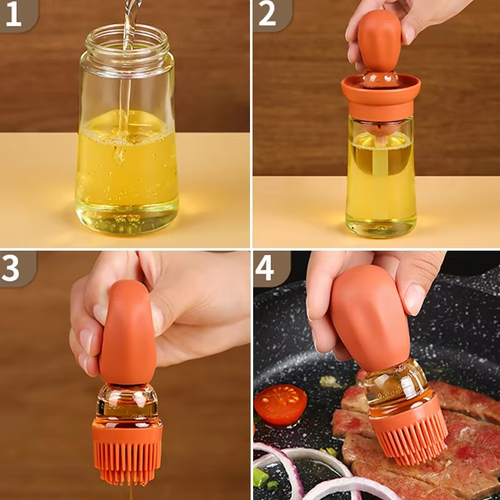 Dual-purpose kitchen oil bottle (4pcs)