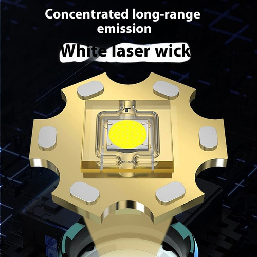 New C-type fast-charging telescopic zoom headlights