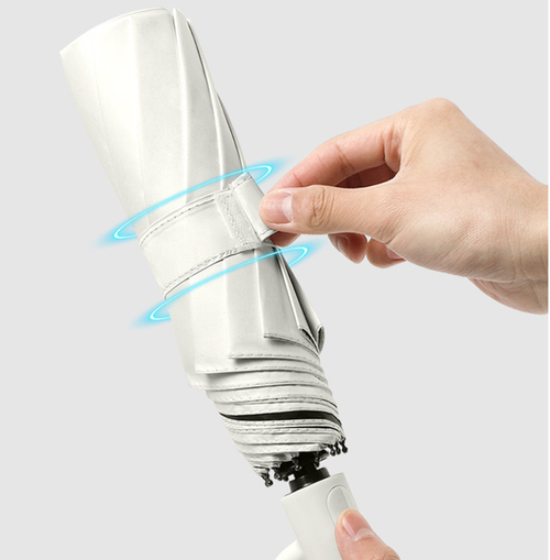 Buckle-type sun protection and UV protection automatic umbrella