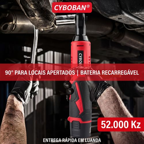 Chave de Catraca Elétrica Cyboban 12V | Ferramenta para Oficina em Luanda