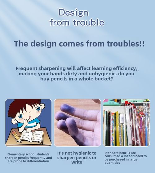 No need to sharpen pencils