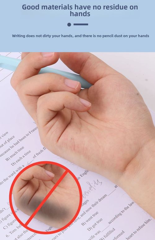 No need to sharpen pencils