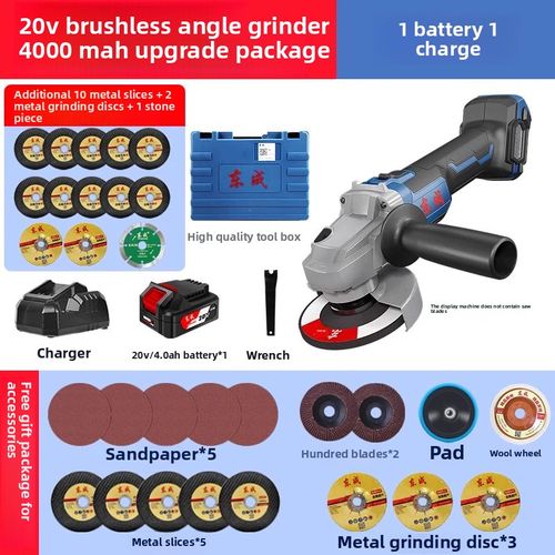 Cordless angle grinder