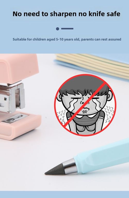 No need to sharpen pencils