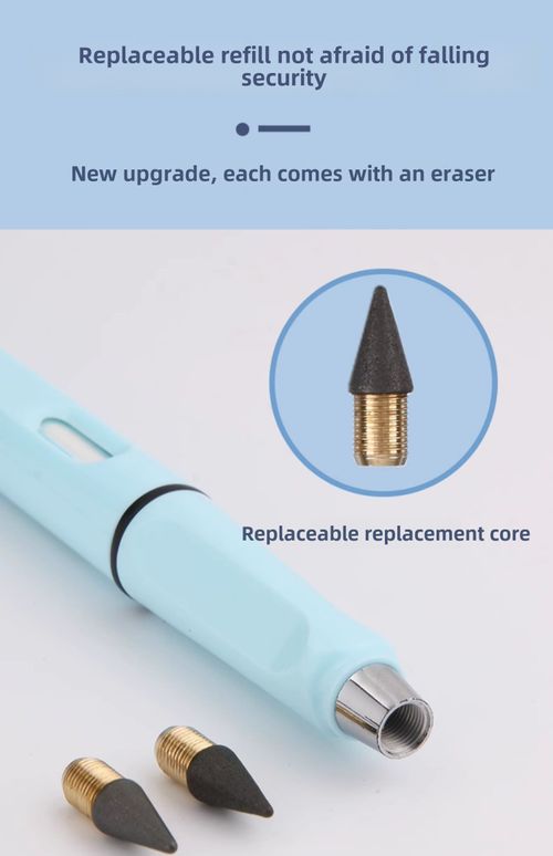 No need to sharpen pencils