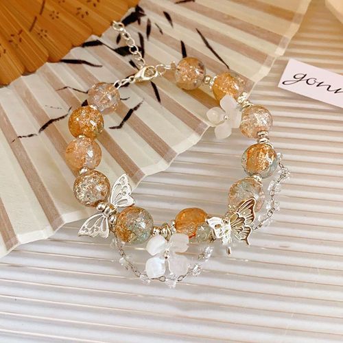 Crystal Butterfly Bracelet