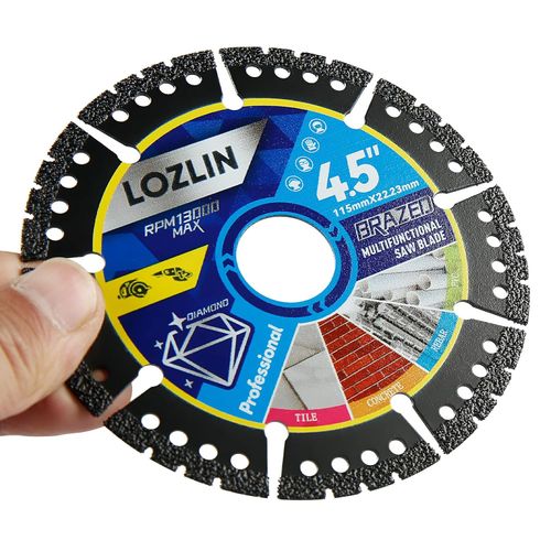 2 Pack  Diamond Multi ,Purpose Saw Blades - Heavy Duty Angle Grinder Discs