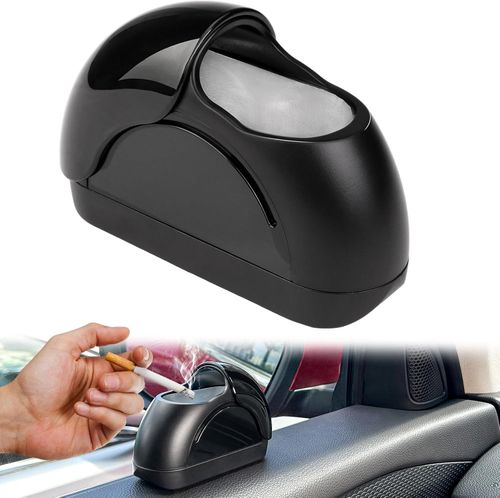 Car Ashtray With Lid, Door Ashtray, Mini Smell Proof Automotive Portable Ashtray for Smokers.