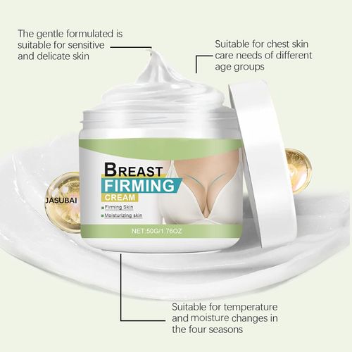 Natural Breast Firming and Lifting Cream with Collagen Firming Body Lotion for Sagging Skin, Firming Full Body Sculpting Cream for Breast and Décolleté at night, Breast Massage Serum