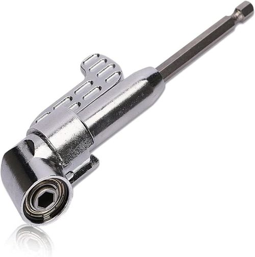 Flexible Hex Shaft Screwdriver Power Drill Bit Extension 105 Degrees Corner Device + Screwed Joint