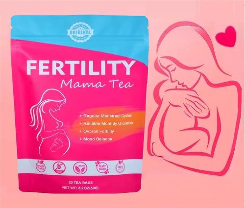 Natural Fertility Tea for Womb Detoxification for Women Who Want to Get Pregnant Vegan Herbal Tea Blend of Sacred Herbs Hormone Balanced infusion