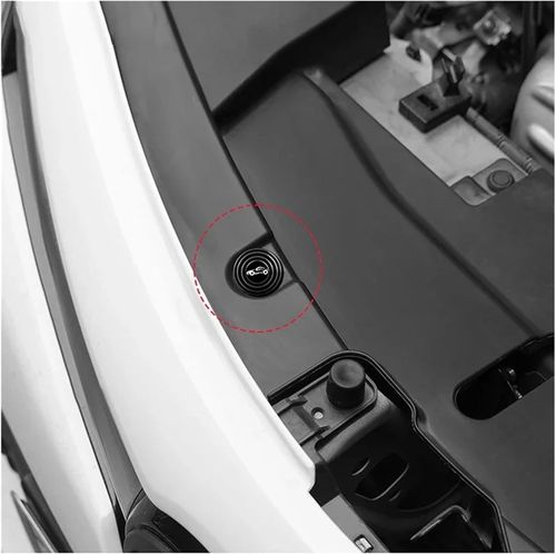20Pcs Car Door Shock-absorbing Cushion Shockproof Pad Luminous Anti-collision Sticker Car Trunk Sound Insulation Pad Universal