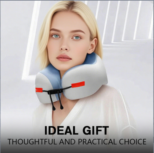 Soft Travel Pillow Massage Neck Pillow, U Shaped Memory Foam Neck Pillow, Airplane Pillow Cervical Healthcare Bedding
