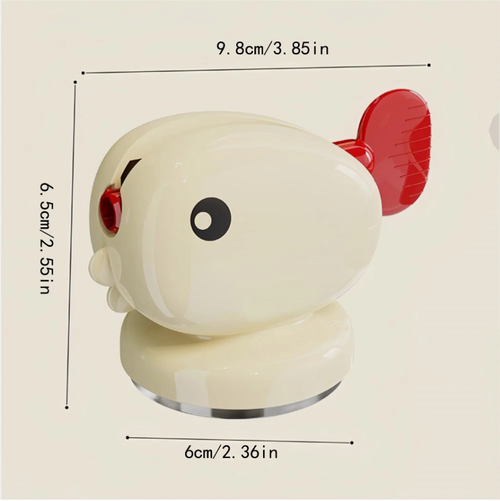 2 pieces of Cute Whale Toothpaste Squeezer,Suction Cup Manual Toothpaste Squeezer,Rolling