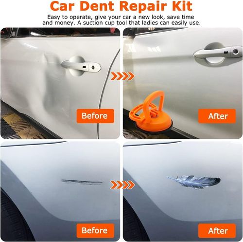 Dent Puller,1 Pack Car Dent Puller Dent Remover Tool Dent Removal Kit for Car Suction Cup Dent Puller and Dent Repair Kit Handle Lifter for Cars Body,Glass,Screen,Tiles Lifting,Objects Moving