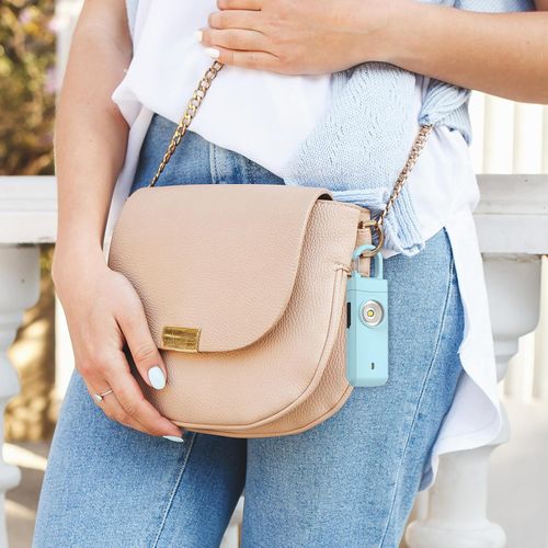 Rechargeable Personal Alarm for Women - Christmas Birthday Gifts for Women, Daughter, College Student, Teen Girl, Elders, Kids, Siren Alarm, USB Charging, Aqua