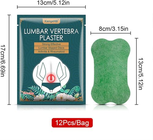 12Pcs Wormwood Neck Patches, Self Heating Moxibustion Sticker Chinese Medicine Warm Moxa Pads for Muscle Soreness Lear-au