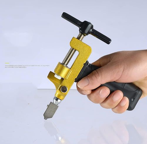 Jieotwice Tile Cutter Set Glass Cutter- Professional Diamond Tipped Glass Tool Window Craft for Portable Hand Tools Tile Cutting Machine