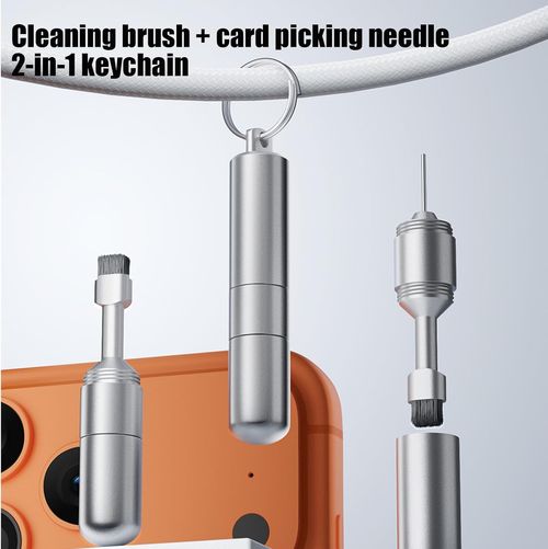 SIM Card Eject Tool | Card ejector with cleaning brush and anti-lost | Phone Accessories Smartphone Repair Maintenance Replacement Maintenance