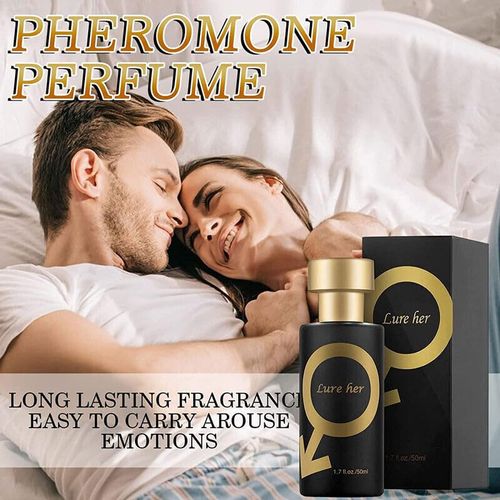 Lure Her Perfume for Men, Pheromone Cologne Perfume, Golden Lure Lashvio Perfume for Men, Make You More Attractive