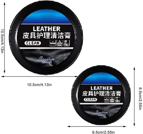 Cleaning and Care Cream & Cleaning Paste for Leather Care,Automotive Interior Leather Cleaning Cream,Car Leather Conditioner Oil Paste,The Original Leather Recoloring Balm,Leather Color Restorer