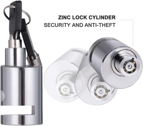 Bike Lock Motorcycle Lock Mini Disc Brake Lock Bicycle Anti-Theft Lock Security Padlock for Motorcycles, Bicycles, Bike, Electrombile, Electric Car, Rust-Proof and Durable,Motorbike Disc Brake Lock