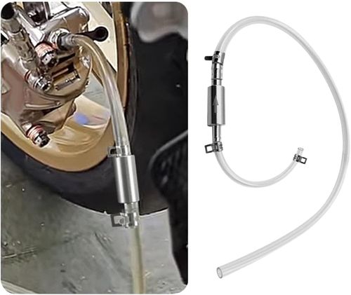 Motorcycle Car Brake Bleeder Clutch Hose Bleeding Tool One Way Valve , Tube Kit