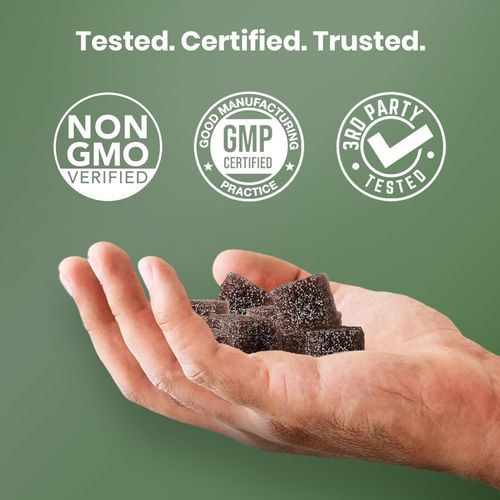 Cured 3 in 1 - Pure Himalayan Shilajit Gummies for Men & Women | Sea Moss Ashwagandha, & Manuka Honey Organic with 85+ Trace Minerals | All-Natural & 100% Vegan