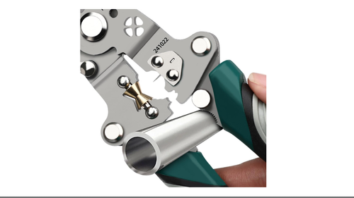 Multifunction Wire Strippers Crimper and Cutter Folding Tool Compact Electrical Tool Ideal for Electrical Cable Projects