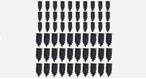 60Pcs Heavy-Duty Tyre Repair Rubber Nails with Screwdriver,Car Tyre Repair Kit,Puncture Repair Kit for Car, Motorcycle,Bike,Emergency Tire Plug Kit  (30S+30L）