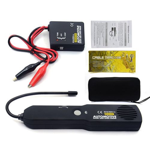 Shkalacar Automotive Electrical Open&Short Finder Circuit Tester Tone Generator Cable Wire Breaker Tracker Probe Car Diagnostic Tester Repair Tool Short Circuit Finder Car Wire Tracker