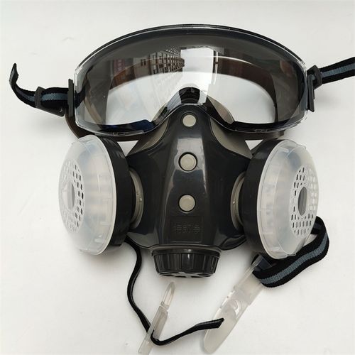 Full Face Respirator Mask, Wide View Lens for Painting, Welding, Chemical Splash Protection, Woodworking, Grinding, Industrial Safety Shield with Anti-Fog, Lightweight Design