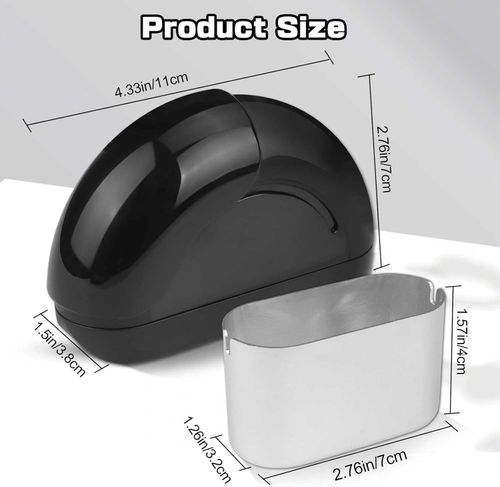 Car Ashtray With Lid, Door Ashtray, Mini Smell Proof Automotive Portable Ashtray for Smokers.