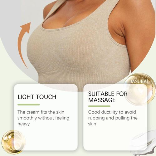 Natural Breast Firming and Lifting Cream with Collagen Firming Body Lotion for Sagging Skin, Firming Full Body Sculpting Cream for Breast and Décolleté at night, Breast Massage Serum