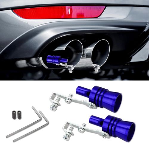 Car Turbo Whistle, Automotive Replacement Exhaust Mufflers, L Turbo Sound Exhaust Muffler Pipe Whistle Auto Roar Maker, Car Accessories Car Tail Whistle for Most Cars Displacement of 2.0-2.4