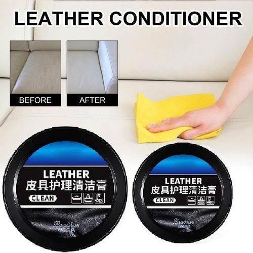 Cleaning and Care Cream & Cleaning Paste for Leather Care,Automotive Interior Leather Cleaning Cream,Car Leather Conditioner Oil Paste,The Original Leather Recoloring Balm,Leather Color Restorer