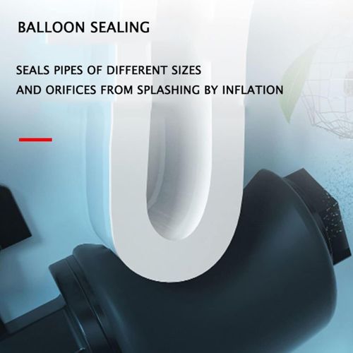 Toilet Air Pressure Plunger Kits,Air Drain Blaster Gun Plunger Clog Remover Tool with 5 Heads for Clogged Toilet and Kitchen Bathroom Tubs