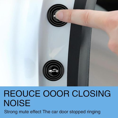 20Pcs Car Door Shock Absorbers , Door Protection Dampers Anti-collision Soundproof Gasket