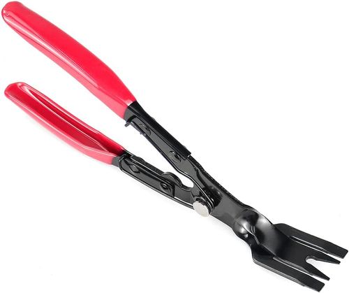 Chougnar Lamp opening pliers, rubber fastener driver, plastic rivet, clip pliers, lining plate, clip pliers, automobile maintenance tool (Color Name: red)