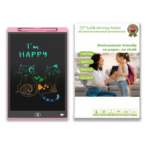 10 inch kids writing tablet（pink）