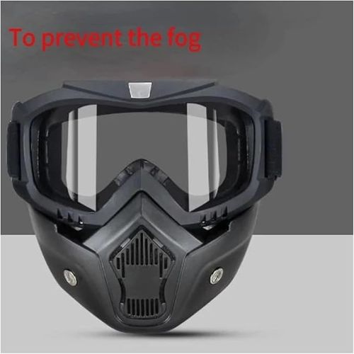 Goggles Full Face Hd Transparent Fog-proof Sand-proof Electric Welding Protective Glasses Versatile -proof Windproof Mask