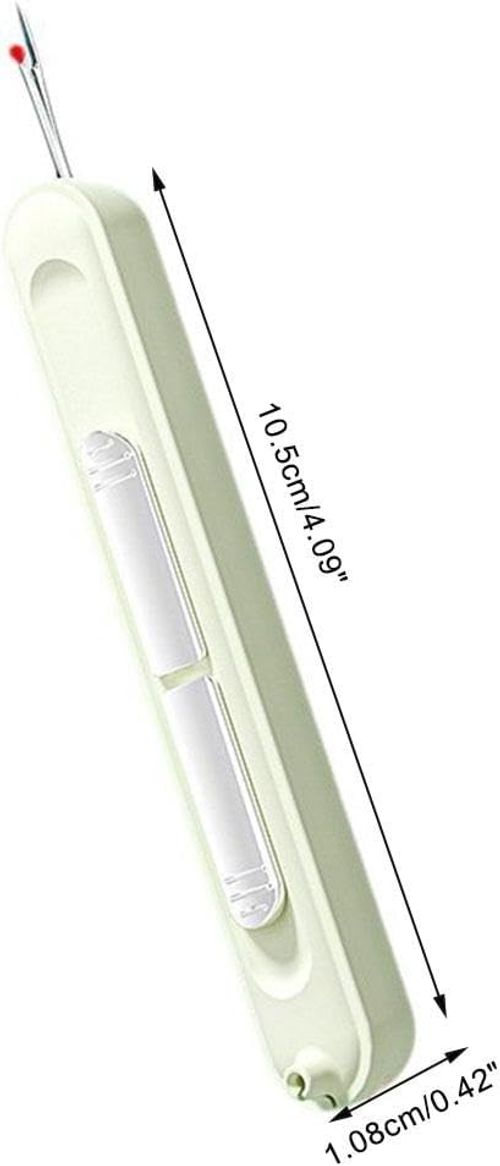 2  pieces of  Chicliify Needle Threader, Chicliify 2-in-1 Needle Threader and Seam Ripper Tool, Insert Needle Threader, Needle Threader and Seam Ripper