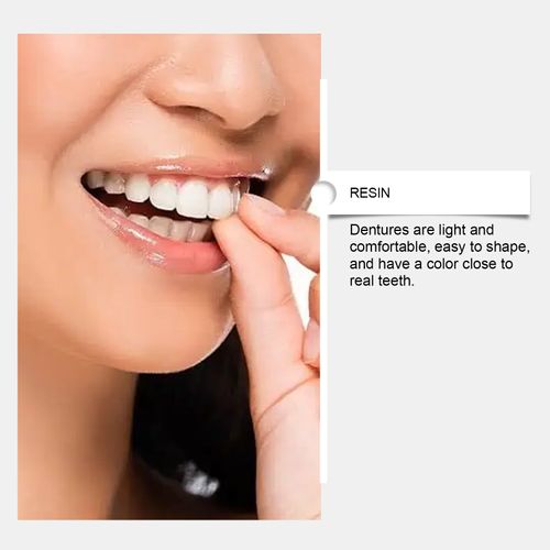 Full Denture Set For Men And Women Upper And Lower Denture False Teeth Personal